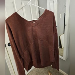 Long Sleeve cross back